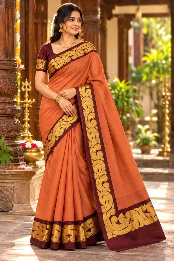 Chettinad cotton saree